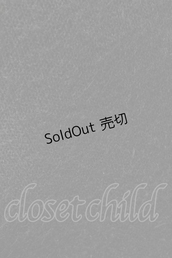 画像4: CIVARIZE / ファー付き接結ニットガウンカーディガン  黒 S-26-01-21-041-GO-TO-AS-ZS (4)