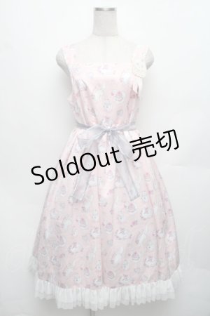 画像: Princess Doll / わたみあネコちゃんワンピース  ピンク S-26-01-23-029-LO-OP-SA-ZS