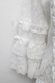 画像4: BABY,THE STARS SHINE BRIGHT / Princess Lacy Bouquetブラウス  白 S-26-01-23-003-BA-TO-HR-ZS (4)