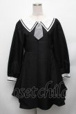 画像1: Amavel / セーラー襟ワンピース  黒 S-26-01-23-039-CA-OP-HR-ZS (1)