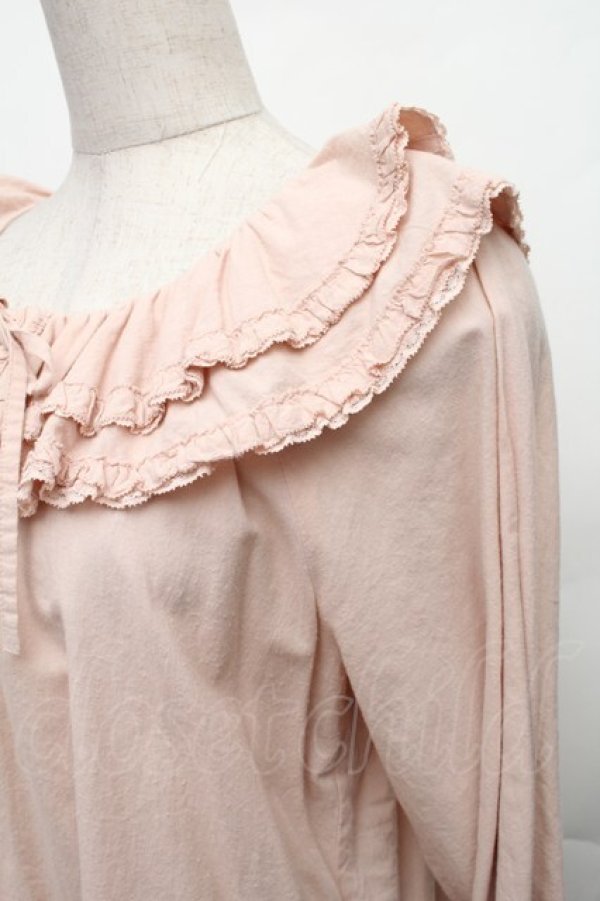 画像4: PINK HOUSE / 襟付きブラウス  ピンク S-26-01-23-008-LO-BL-SA-ZS (4)