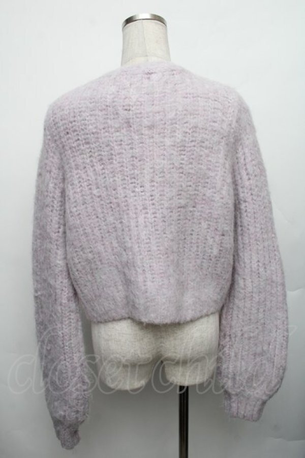 画像2: An MILLE / リボンニットカーディガン  ピンク S-26-01-23-016-EL-TO-HR-ZT0308S (2)