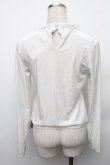 画像2: Jamie エーエヌケー / スタッズベロアトップス  オフ S-26-01-23-002-LO-TO-HR-ZS (2)