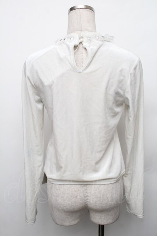 画像2: Jamie エーエヌケー / スタッズベロアトップス  オフ S-26-01-23-002-LO-TO-HR-ZS (2)