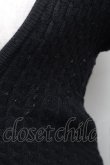 画像4: INGEBORG / フロント2つリボンニットカーディガン  黒 S-26-01-23-023-LO-TO-SA-ZT0216T (4)