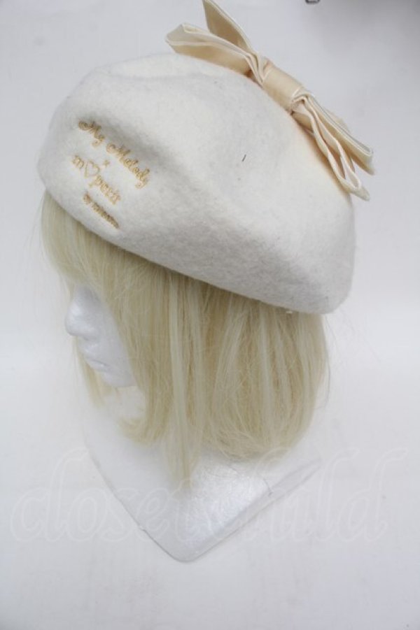 画像1: m petit by misako / AMマイメロリボンベレー  オフ S-26-01-25-004-LO-AC-AS-ZS (1)