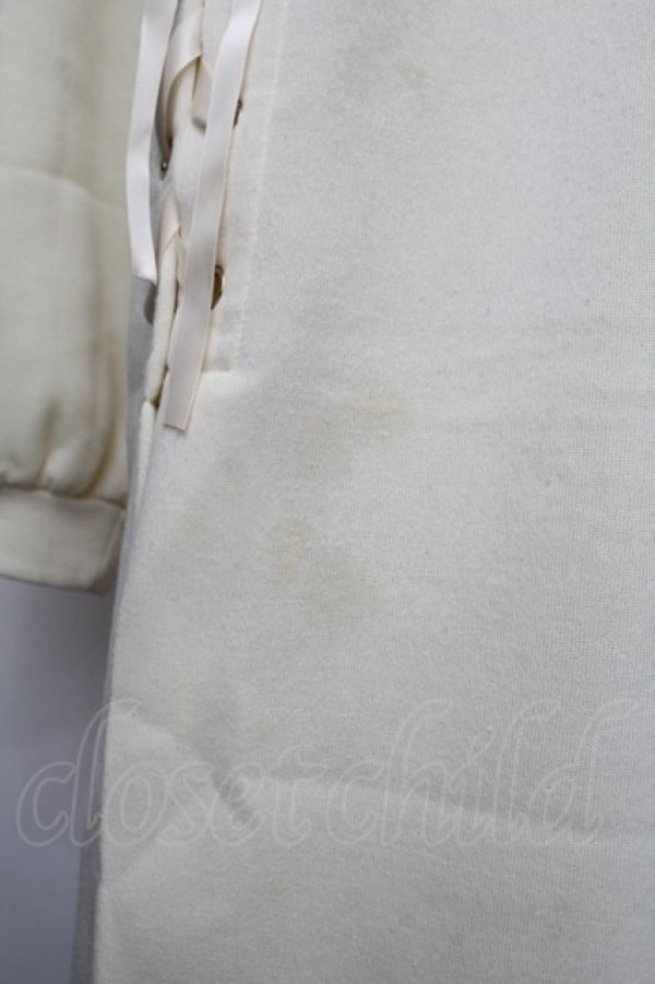 画像2: axes femme POETIQUE / レースアップパーカー  イエロー S-26-01-25-033-AX-TO-HR-ZS (2)