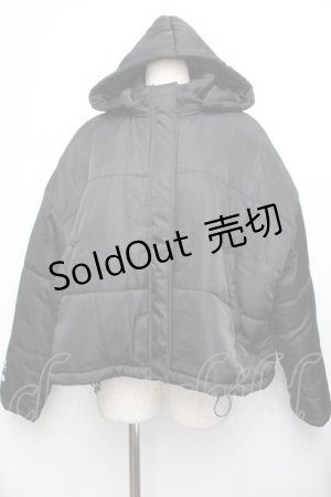 画像: Jamie エーエヌケー / ドラゴンプリント中綿ブルゾン  黒 S-26-01-25-047-LO-JA-HR-ZS