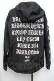 画像3: KRY CLOTHING / 「2014」シャカシャカライトアウター  黒 S-26-01-25-048-EL-TO-HR-ZS (3)