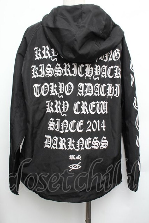 画像3: KRY CLOTHING / 「2014」シャカシャカライトアウター  黒 S-26-01-25-048-EL-TO-HR-ZS (3)