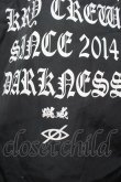 画像4: KRY CLOTHING / 「2014」シャカシャカライトアウター  黒 S-26-01-25-048-EL-TO-HR-ZS (4)