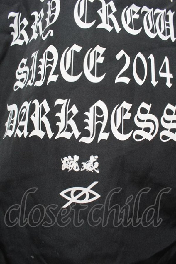 画像4: KRY CLOTHING / 「2014」シャカシャカライトアウター  黒 S-26-01-25-048-EL-TO-HR-ZS (4)