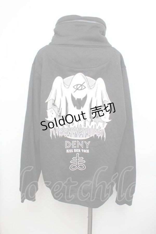 画像3: KRY CLOTHING / 「GOST」裏起毛ボリュームネックトップス  黒 S-26-01-25-049-EL-TO-HR-ZS (3)