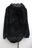 画像2: GOTH / うさみみフードファーパーカー  黒 S-26-01-25-050-GO-TO-HR-ZS (2)