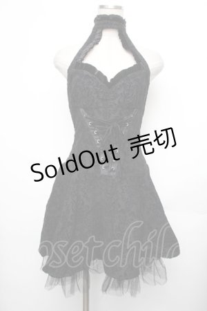 画像: KILL STAR / Ghoulish Partyドレス S 黒 S-26-01-25-053-SL-OP-AS-ZS