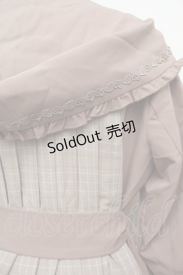 画像4: axes femme / フェミニンフーデットコート  ベージュ S-26-01-25-056-AX-CO-AS-ZS (4)