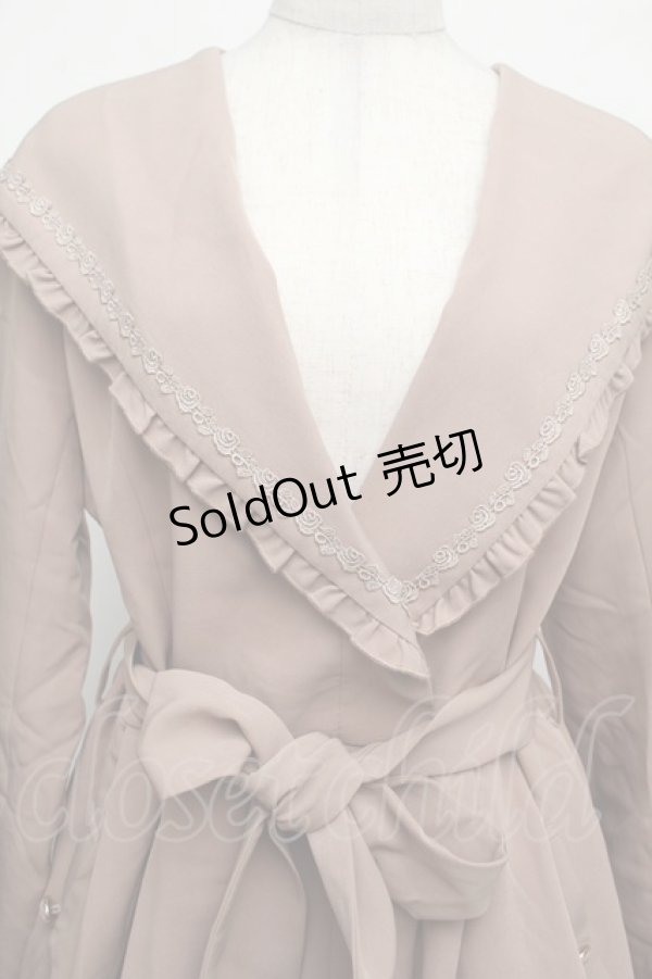 画像5: axes femme / フェミニンフーデットコート  ベージュ S-26-01-25-056-AX-CO-AS-ZS (5)