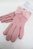 画像2: m petit by misako / AMリボンパールツキグローブ  ピンク S-26-01-25-001-LO-ZA-AS-ZS (2)