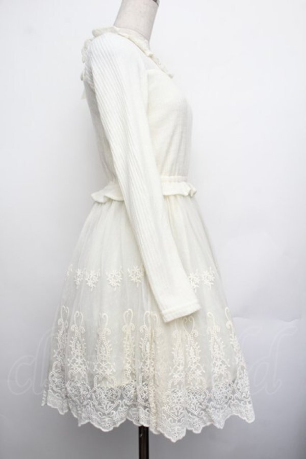 画像3: LIZ LISA / チュール&ニット切替ワンピース  キナリ S-26-01-25-059-LO-OP-HR-ZS (3)