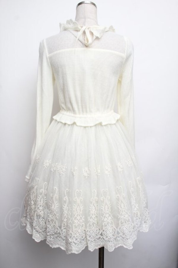 画像4: LIZ LISA / チュール&ニット切替ワンピース  キナリ S-26-01-25-059-LO-OP-HR-ZS (4)