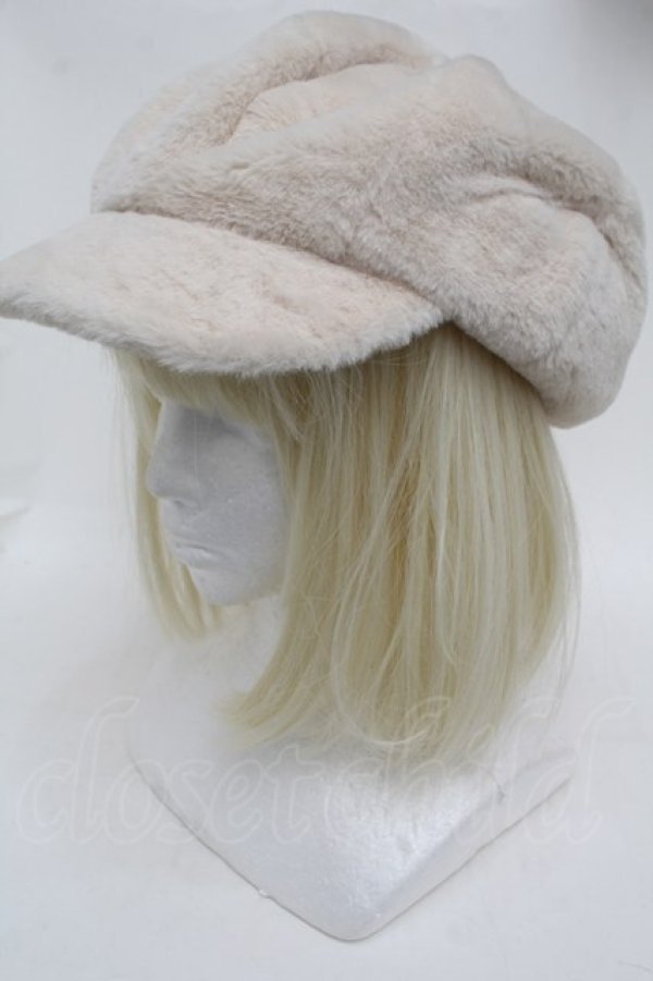 画像1: Maison de FLEUR / ファーキャスケット  オフ S-26-01-25-010-LO-AC-AS-ZS (1)