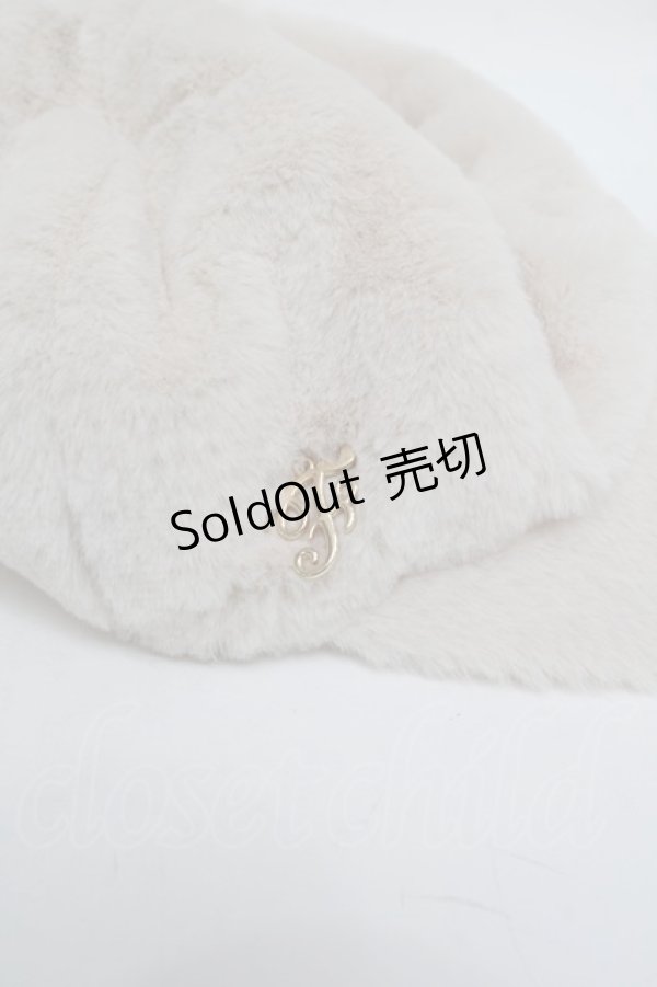 画像3: Maison de FLEUR / ファーキャスケット  オフ S-26-01-25-010-LO-AC-AS-ZS (3)