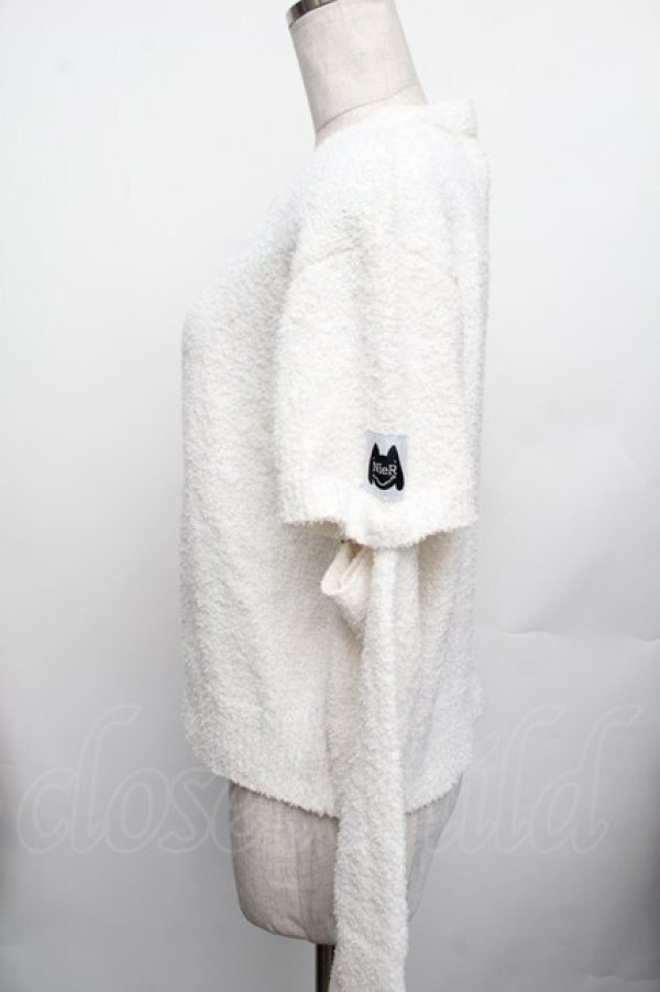 画像2: NieR / カーディガン  白 S-26-01-25-016-EL-TO-AS-ZS (2)
