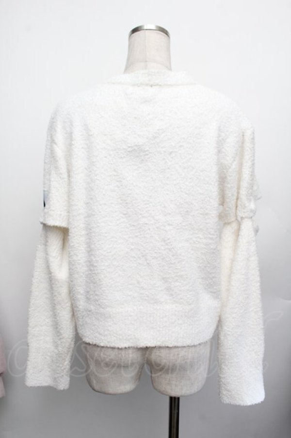 画像3: NieR / カーディガン  白 S-26-01-25-016-EL-TO-AS-ZS (3)