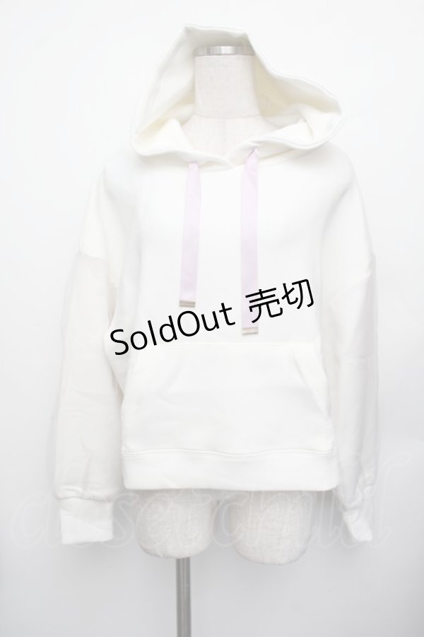 画像1: axes femme POETIQUE / ダンボールニットパーカー  キナリ S-26-01-25-017-AX-TO-AS-ZS (1)