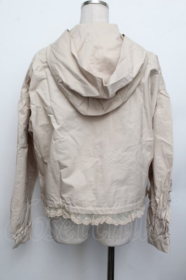 画像4: axes femme POETIQUE / フード付きジャケット  ベージュ S-26-01-25-026-AX-JA-AS-ZS (4)