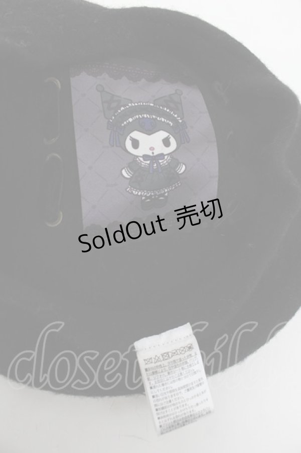 画像3: m petit by misako / AMクロミリボンベレー  黒 S-26-01-25-003-LO-AC-AS-ZS (3)