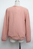 画像3: axes femme / プードルファーVネックトップス  ピンク S-26-01-25-029-AX-TO-AS-ZS (3)