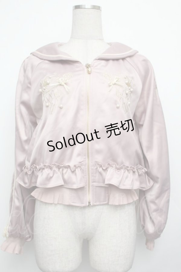 画像1: Secret Honey / カップケーキ刺繍スカジャン  ピンク S-26-01-25-030-CA-JA-AS-ZS (1)