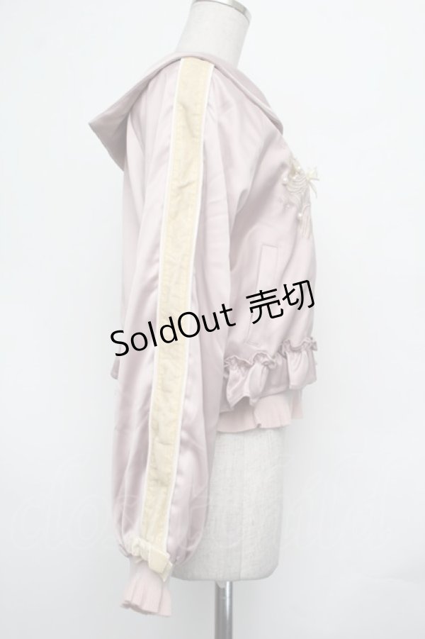 画像3: Secret Honey / カップケーキ刺繍スカジャン  ピンク S-26-01-25-030-CA-JA-AS-ZS (3)