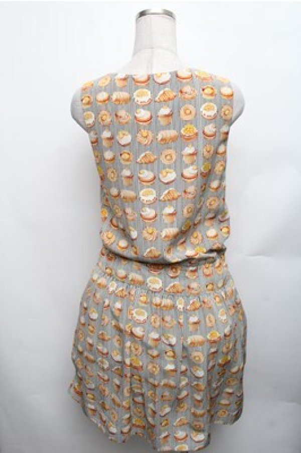 画像2: Franche Lippee / ベーカリーノースリワンピース   S-26-01-26-037-LO-OP-HR-ZS (2)