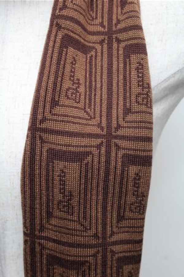 画像2: Q-pot. / チョコレートマフラー  ブラウン S-26-01-26-005-QP-ZA-AS-ZS (2)