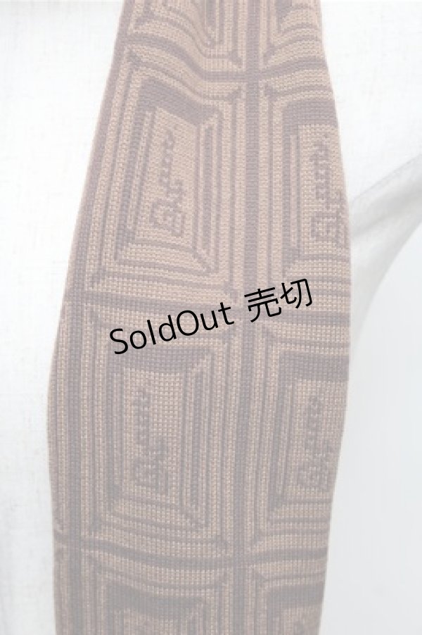 画像2: Q-pot. / チョコレートマフラー  ブラウン S-26-01-26-005-QP-ZA-AS-ZS (2)