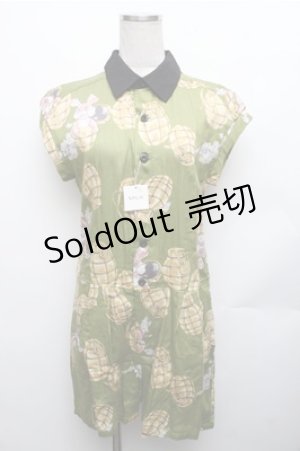 画像: MILK / Pine Bombコンビネゾン  グリーン S-26-01-26-041-ML-PA-HR-ZS