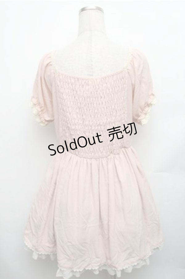 画像2: LOLITA / レースシフォンワンピース  ピンク S-26-01-26-042-LO-TO-HR-ZS (2)