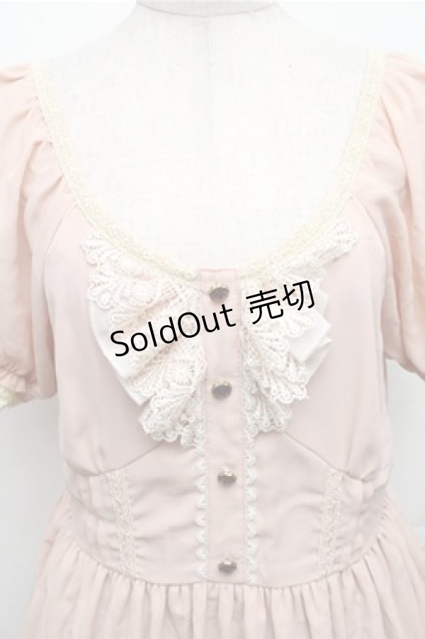 画像3: LOLITA / レースシフォンワンピース  ピンク S-26-01-26-042-LO-TO-HR-ZS (3)