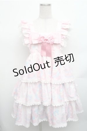 画像: 中国ロリータ / ワンピース  ピンク S-26-01-26-044-LO-OP-AS-ZS