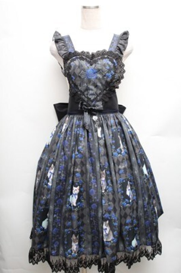 画像1: Royal Princess Alice / Gothic Rose Cat　スペシャルセット  黒ｘ青 S-26-01-26-050-LO-OP-HR-ZS (1)