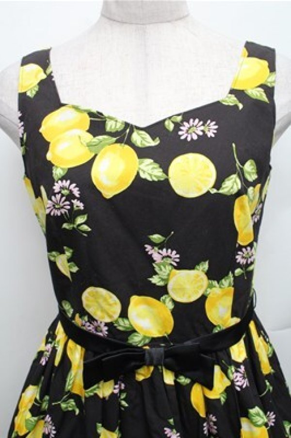 画像3: MILK / レモンライムドレス  黒 S-26-01-26-051-ML-OP-HR-ZS (3)