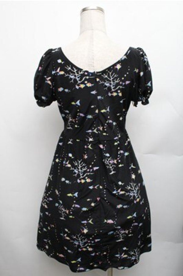 画像2: MILK / Baby Fishワンピース  黒 S-26-01-26-052-ML-OP-HR-ZS (2)