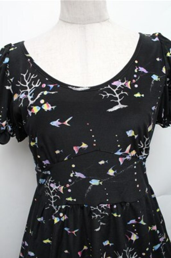 画像3: MILK / Baby Fishワンピース  黒 S-26-01-26-052-ML-OP-HR-ZS (3)