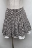 画像1: Ank Rouge / 千鳥スカート  ブラウン S-26-01-26-056-CA-OP-AS-ZS (1)