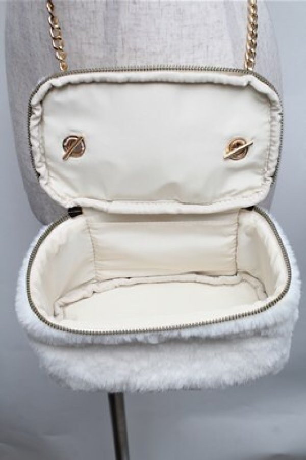 画像4: LOLITA / ファーショルダーポーチ  オフ S-26-01-26-007-LO-BG-HR-ZS (4)