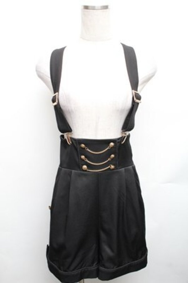 画像1: Amavel / Divine Knight ショートパンツ  黒 S-26-01-26-058-CA-PA-HR-ZS (1)