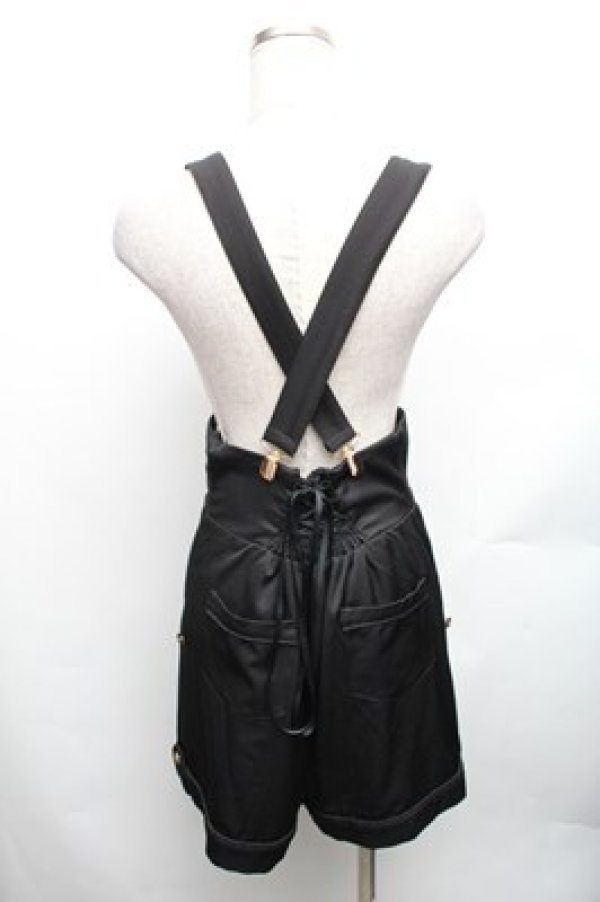 画像2: Amavel / Divine Knight ショートパンツ  黒 S-26-01-26-058-CA-PA-HR-ZS (2)