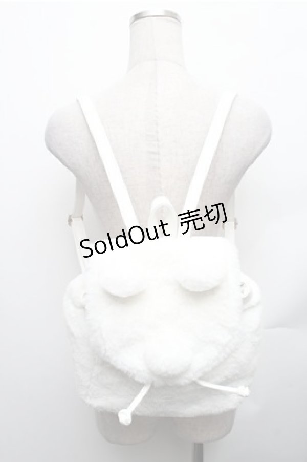 画像2: LIZ LISA / くまみみリュック  白 S-26-01-26-008-LO-BG-HR-ZS (2)